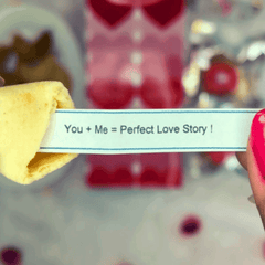 Love Notes Fortune Cookies – Pre-Printed Romantic Messages for Valentine’s Day