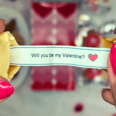 Love Notes Fortune Cookies – Pre-Printed Romantic Messages for Valentine’s Day