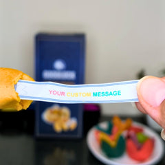 Holi Special: Personalized Assorted Colour Fortune Cookies – Corporate Gifting Pack (Min. 3 Boxes)