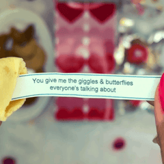 Love Notes Fortune Cookies – Pre-Printed Romantic Messages for Valentine’s Day