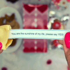 Love Notes Fortune Cookies – Pre-Printed Romantic Messages for Valentine’s Day
