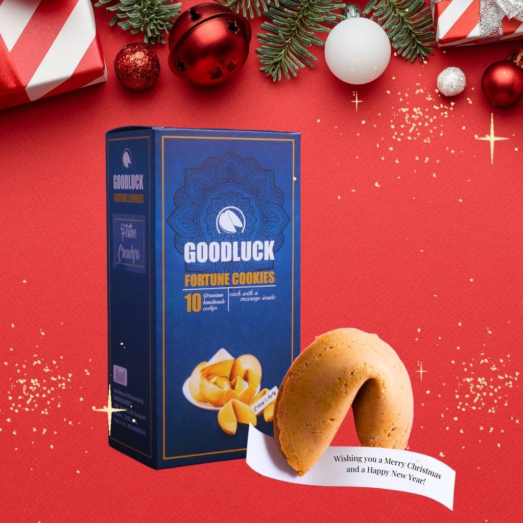 Festive Fortune Cookies - Unique Christmas & New Year Gifts 