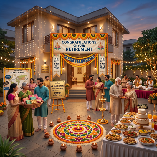 Unique Personalized Retirement Gift India